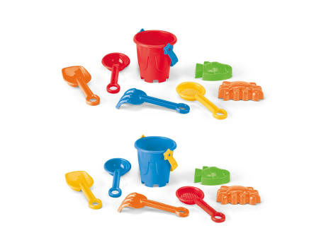 ALDAN. Strand-Eimer aus PP Werbeartikel