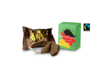 Product image Geschenkartikel / Präsentartikel: Glückskeks Fußball Deutschland Schokolade Werbeartikel