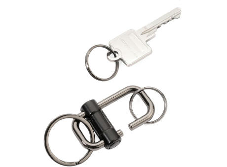 TROIKA Schlüsselanhänger 2-WAY KEY Werbeartikel