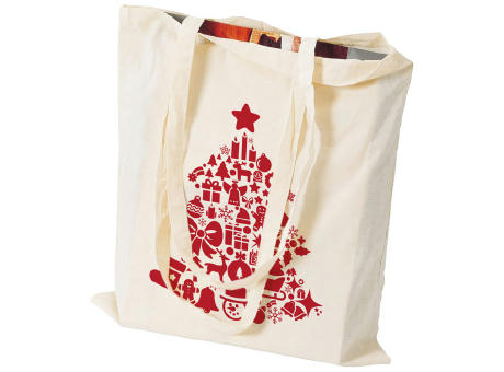 Product image Baumwolltasche mit weihnachtlichem Motiv GIOVANNI Werbeartikel
