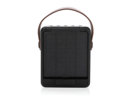 Skywave 12W Solar-Lautsprecher aus RCS recyceltem Kunststoff Werbeartikel