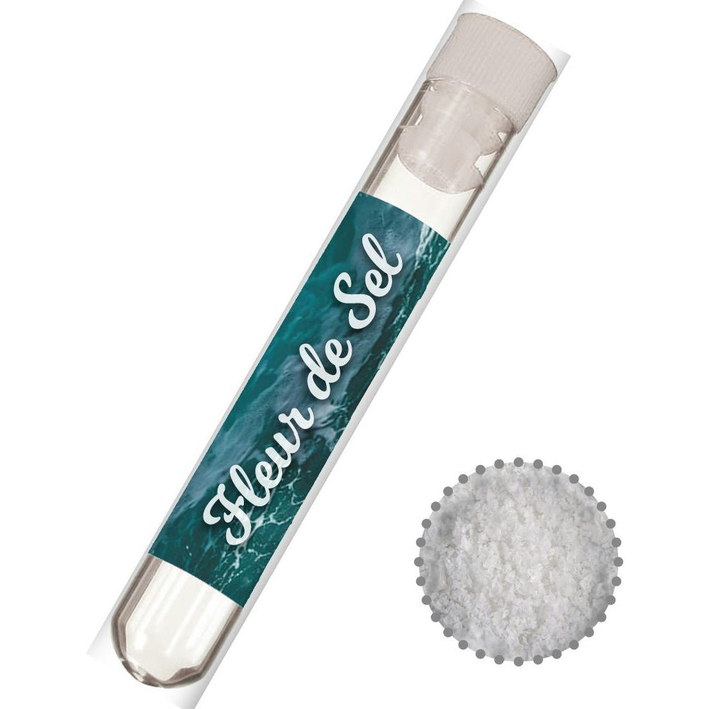 Product image Fleur de Sel, ca. 6g, Reagenzglas Werbeartikel