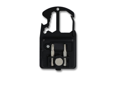 Kompaktes Multitool aus R-ABS &amp; Metall 7 Funktionen Werbeartikel