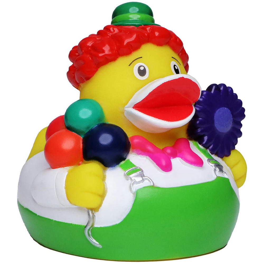 Product image Quietsche-Ente Clown Werbeartikel