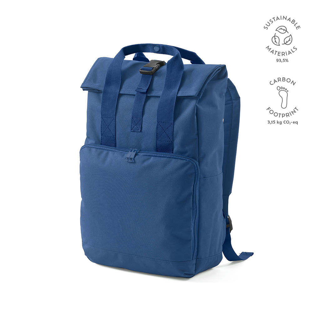 Product image Warsaw 20L Rucksack aus rPET.Roll-Top- und Schnallenverschluss Werbeartikel