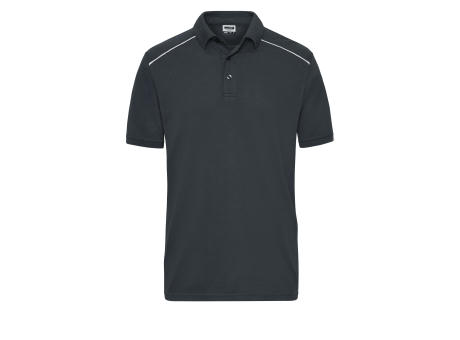 Product image Men's Workwear Polo - SOLID - - Strapazierfähiges und pflegeleichtes Polo mit Kontrastpaspel Werbeartikel