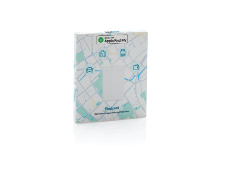 Findcard RCS rABS Karte mit weltweiter Ortung Werbeartikel