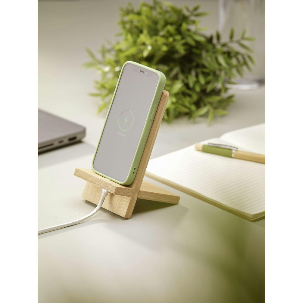 Miyo Bamboo Phone Stand Handyhalterung Werbeartikel