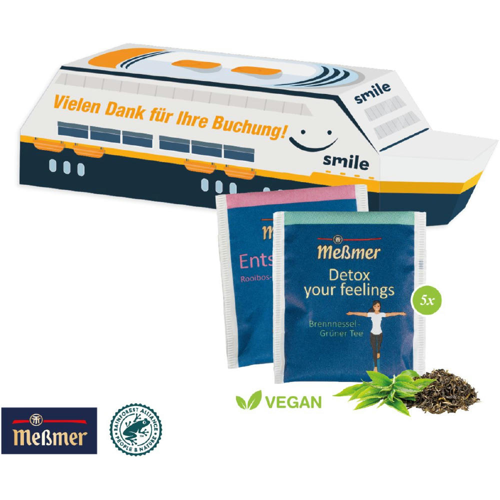 Product image 3D Präsent "Schiff" mit Meßmer Werbeartikel