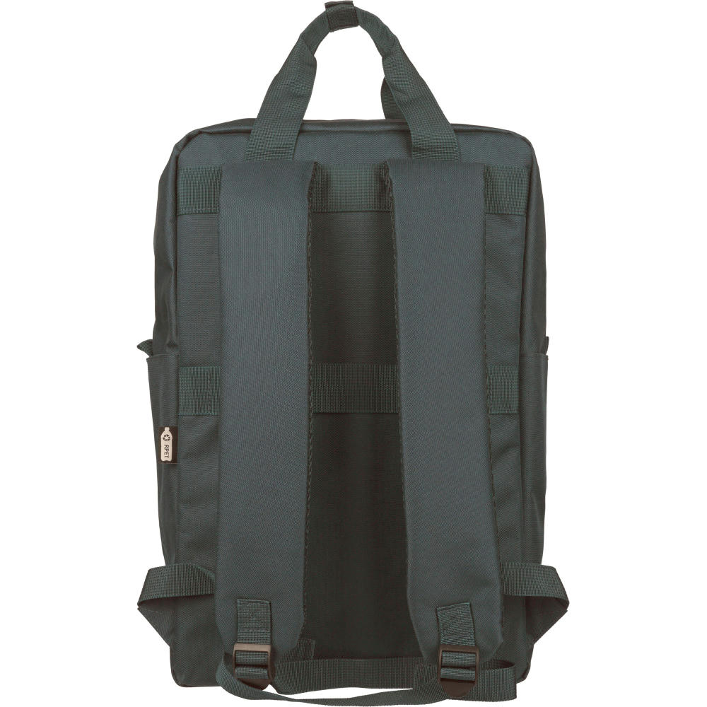Rucksack aus recyceltem (900D) Polyester Amalia Werbeartikel