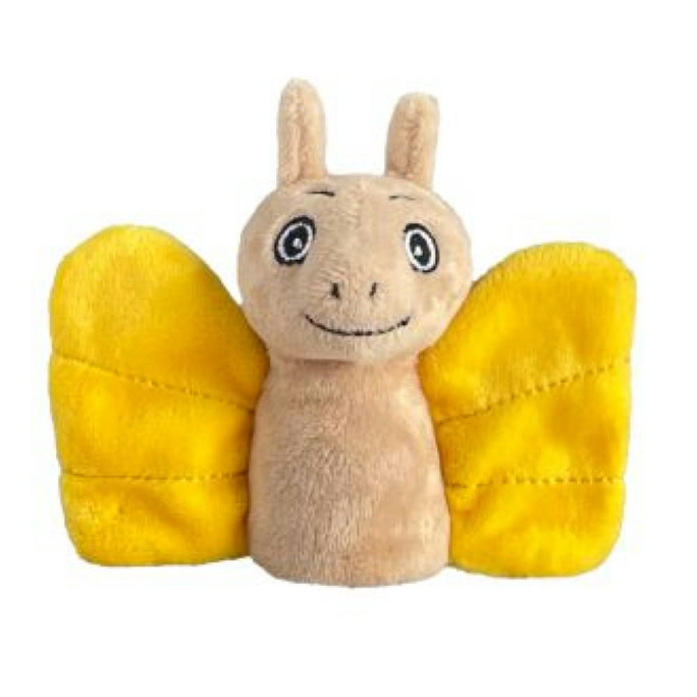 Product image rPET PLÜSCH FINGERPUPPE SCHMETTERLING Werbeartikel