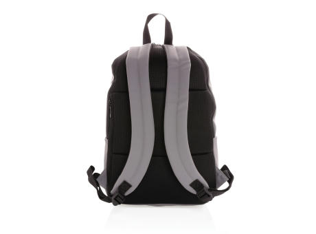 Schicker PU 15.6" Laptop-Rucksack bedrucken