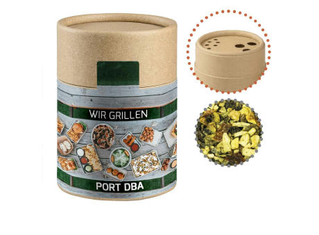 Product image Gewürzmischung Steakgewürz, ca. 75g, Kraftpapierstreuer Midi Werbeartikel
