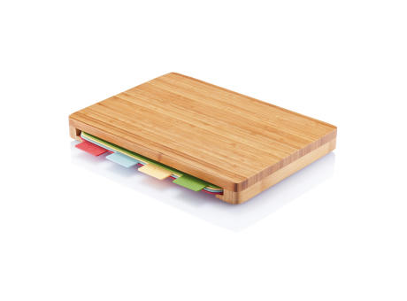 Schneidebrett Set im Index Design Werbeartikel
