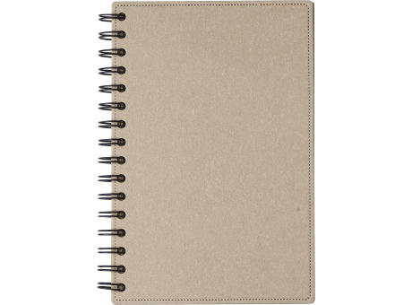 Product image Hardcover-Notizbuch aus recyceltem Karton Caleb Werbeartikel