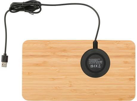 Schreibtisch-Organizer aus Bambus Faye Werbeartikel