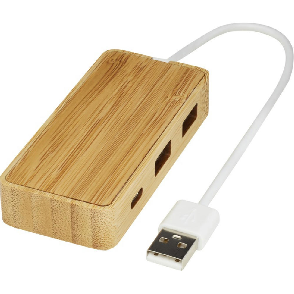 Product image Tapas USB-Hub aus Bambus Werbeartikel