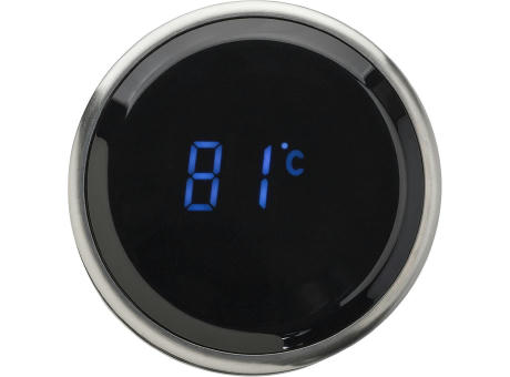 Edelstahl-Thermosflasche (450 ml) mit LED-Anzeige Fatima Werbeartikel