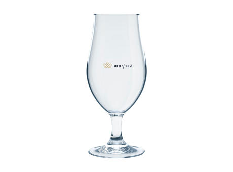 HappyGlass Mister Gustav Bierglas Tritan 500 ml Werbeartikel