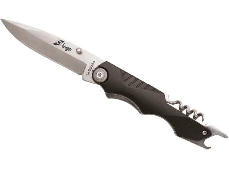 Taschenmesser 'Ontario', schwarz Werbeartikel