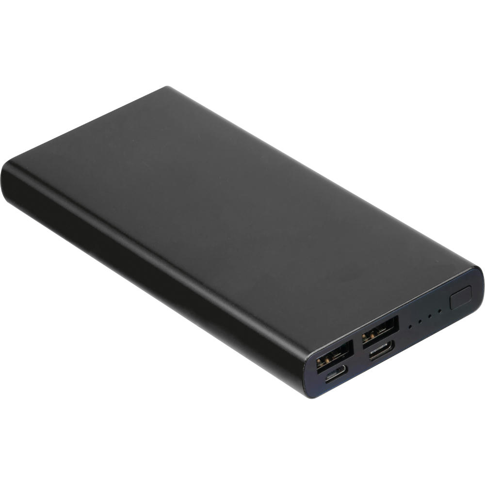 Product image Powerbank aus recyceltem Aluminium 10.000 mAh Werbeartikel