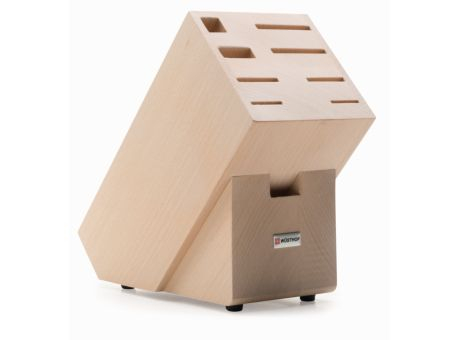 Wüsthof Messerblock 7242 Buchenholz natur für 9 Teile bedrucken