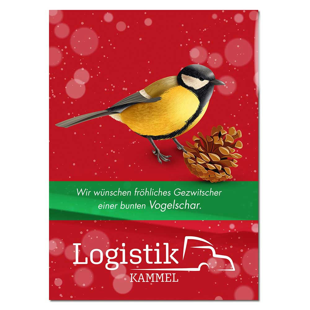 Vogelfutter-Tütchen Werbeartikel