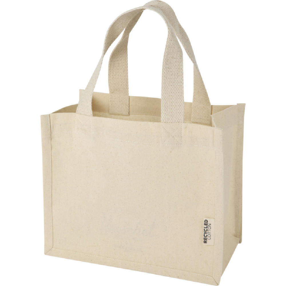 Product image Odessa 9 L Mini-Tragetasche mit Bodenfalte aus 220 g/m² GRS Recyclingbaumwolle Werbeartikel