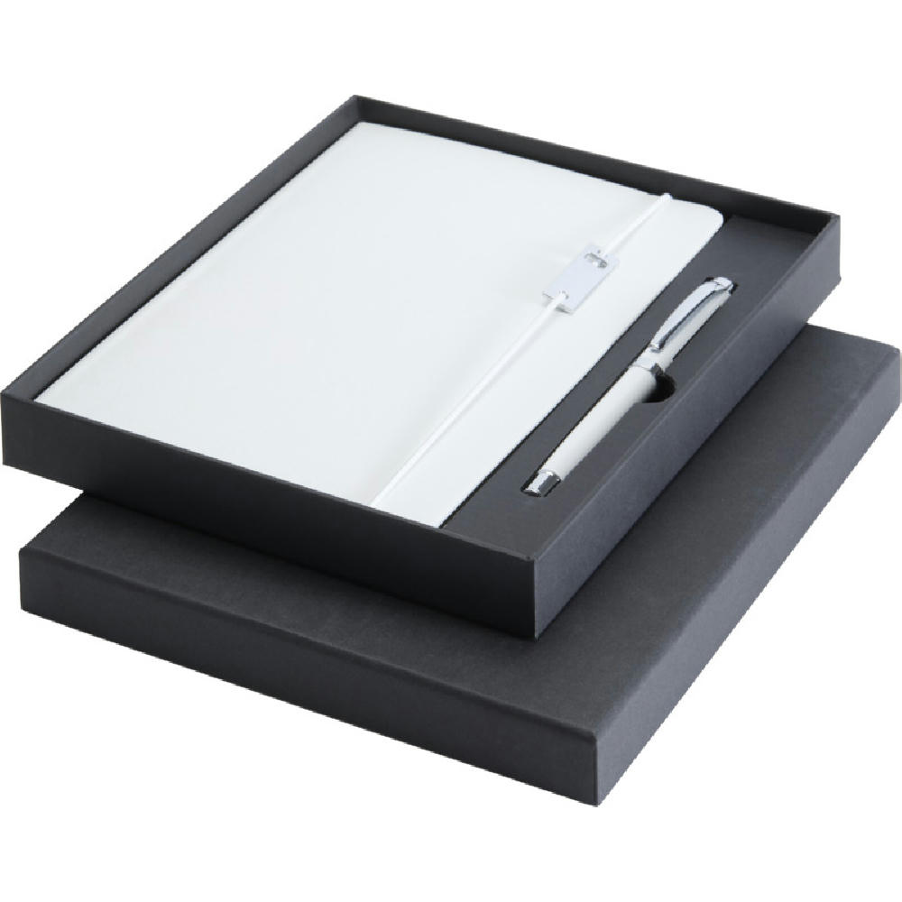 Product image Legato Elegance A5 Hardcover Notizbuch mit Tintenroller Set Werbeartikel