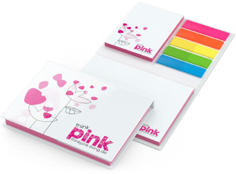 Product image Haftnotiz-Set Budapest Bookcover Individuell, 50/50 Blatt, Color-Farbschnitt Werbeartikel