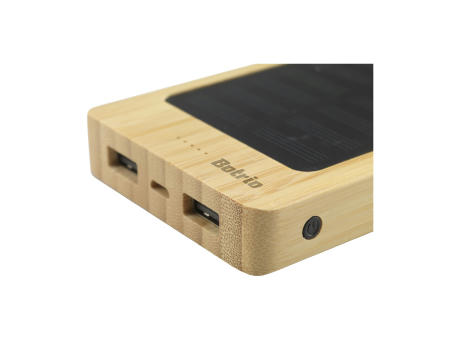 Solar Powerbank 8000+ Wireless Charger Ladegerät bedrucken