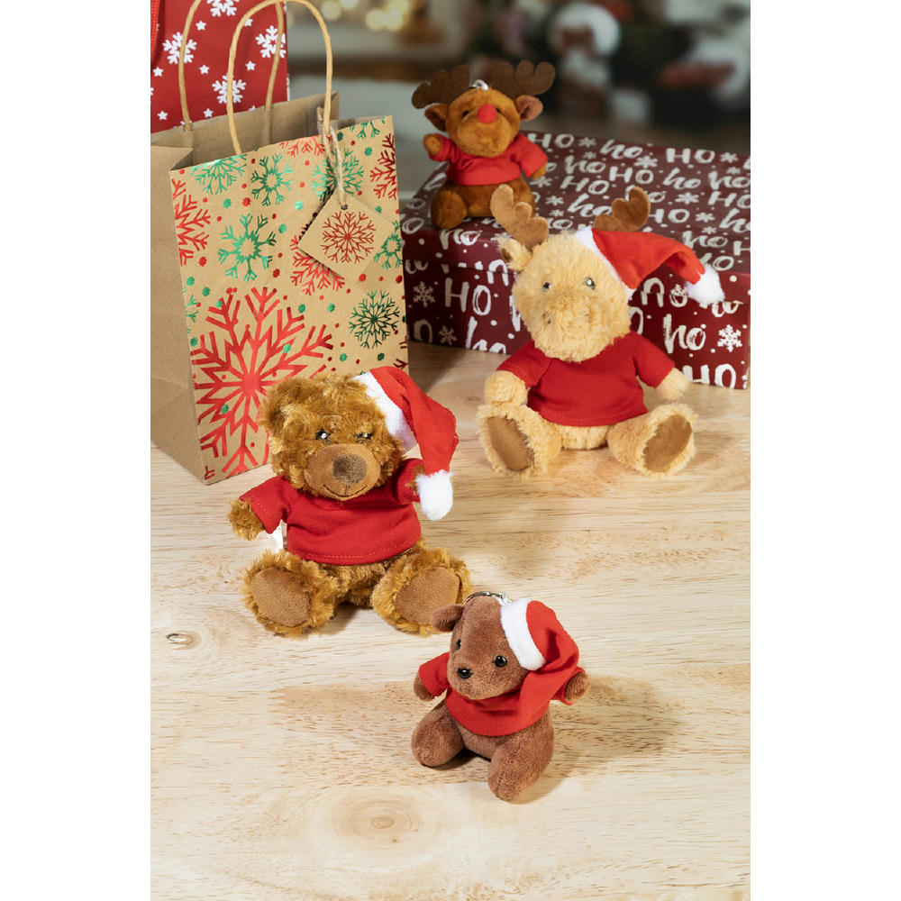 RPET Plüsch-Weihnachtsrentier Mjukren Werbeartikel