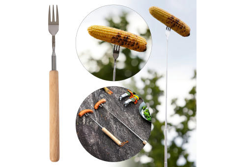 Sagaform Fredde Wurstgabel Werbeartikel