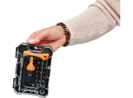 Bit-Set "Forte T-Driver 24 HC orange" Werbeartikel