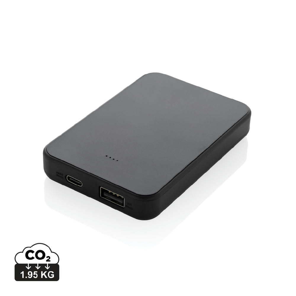 Product image Boostcore 5.000mAh Powerbank aus RCS rec. Kunststoff Werbeartikel