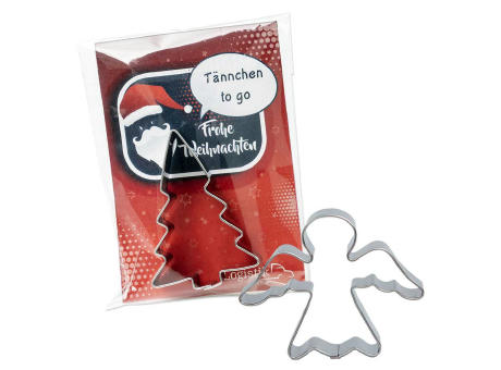 Product image Backförmchen in der Werbetüte - Winter - Engel Werbeartikel