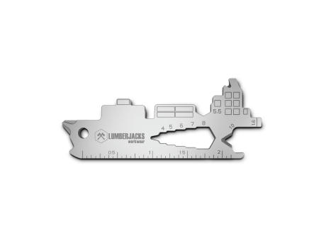 ROMINOX® Key Tool // Cargo Ship - 19 functions (Containerschiff) bedrucken