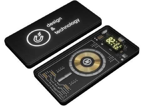 Product image SCX.design P19 5000 mAh 5W magnetische kabellose Powerbank bedrucken