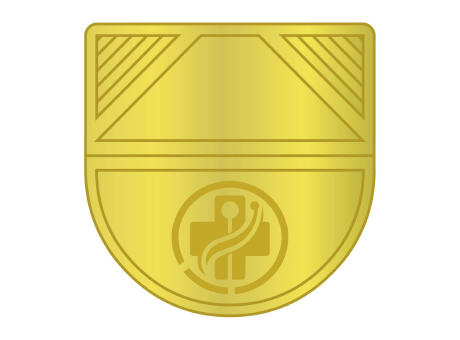 ROMINOX® Eckenklammer Corner Snap in Gold, idealer Mailingartikel für Dokumente, Büroklammer mit bis zu 10 Seiten Klemmkraft Werbeartikel