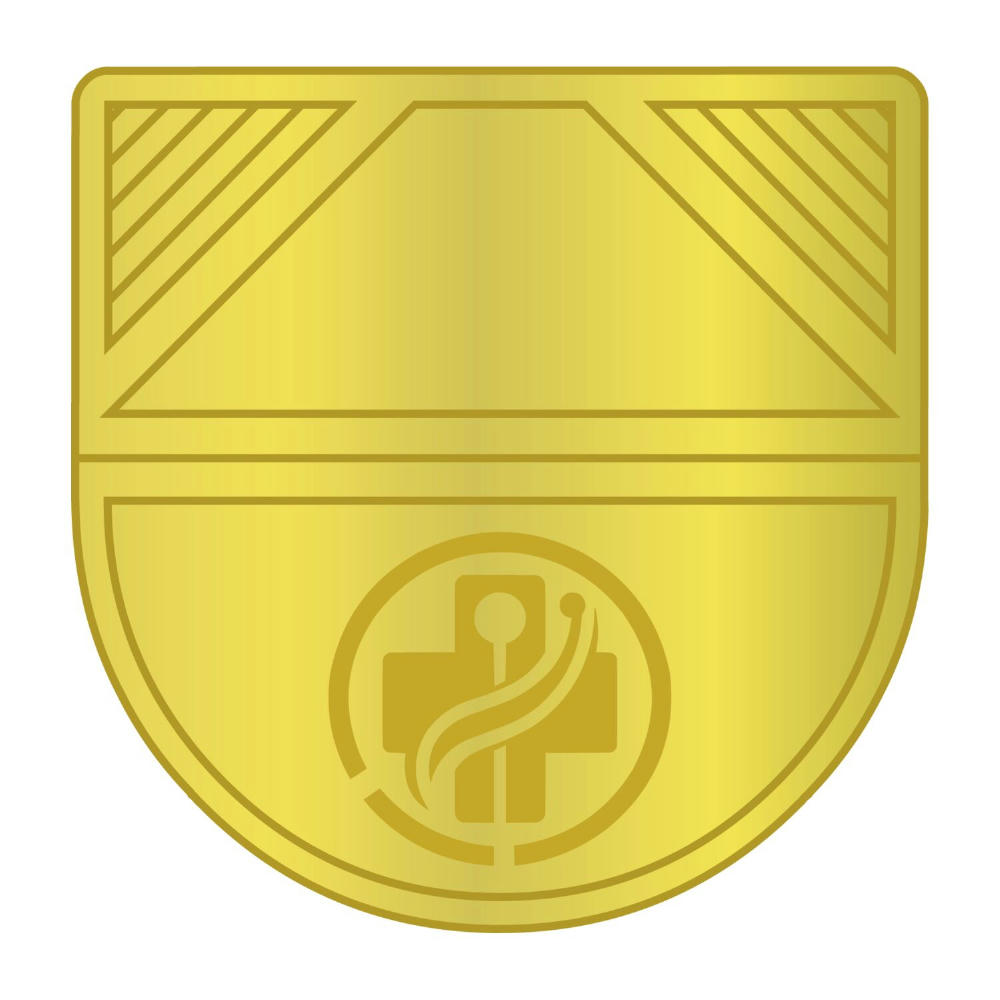 Product image ROMINOX® Eckenklammer Corner Snap in Gold, idealer Mailingartikel für Dokumente, Büroklammer mit bis zu 10 Seiten Klemmkraft Werbeartikel