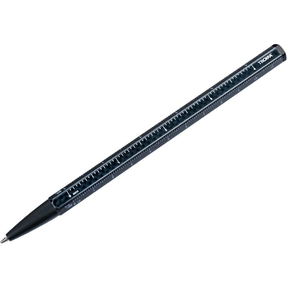 Product image TROIKA Multitasking-Kugelschreiber CONSTRUCTION BASIC CARBON Werbeartikel