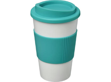 Americano® 350 ml Isolierbecher mit Schutzring bedrucken