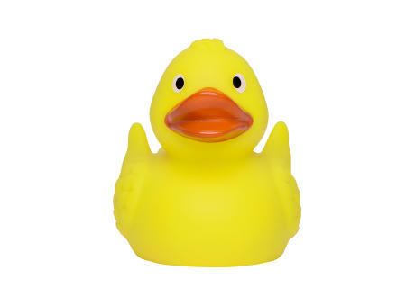 Renn-Ente, mit Metallplatte Werbeartikel