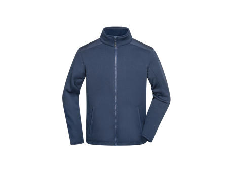 Product image Men's Knitted Fleece Jacket - Superweiche, warme Strickfleece Jacke Werbeartikel