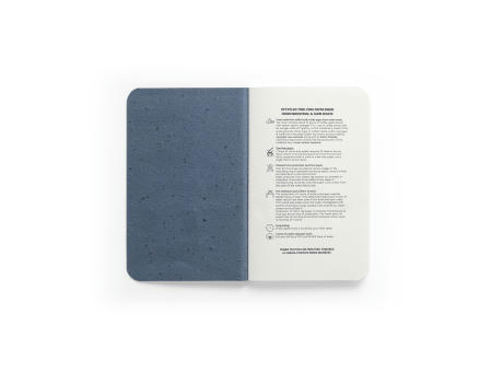 COFFEEPAD SOFT. Notizbuch A6 mit flexiblem Cover aus Kaffeeschalenverwertung (65%) bedrucken