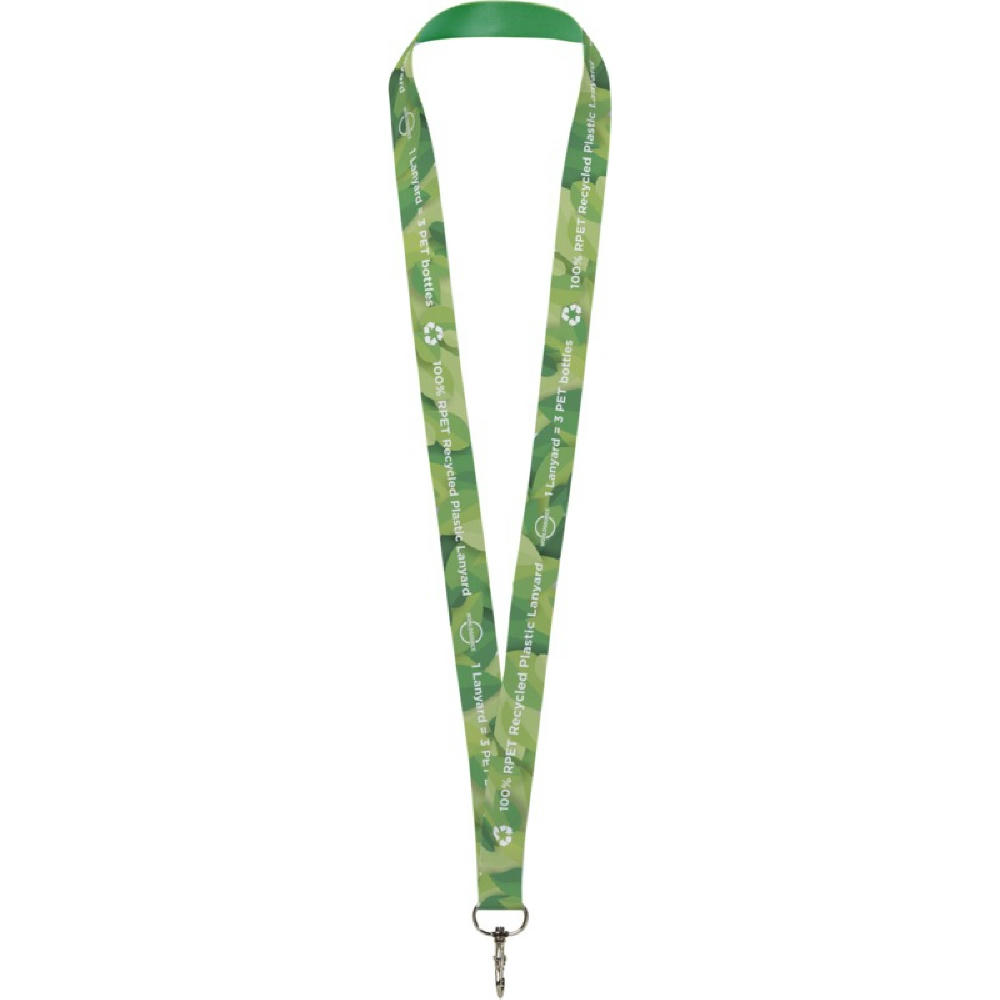 Product image Lana Sublimation Lanyard aus recyceltem PET Kunststoff Werbeartikel