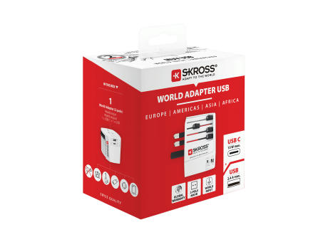 SKROSS MUV USB ( 1 USB-C 1 USB-A) Werbeartikel