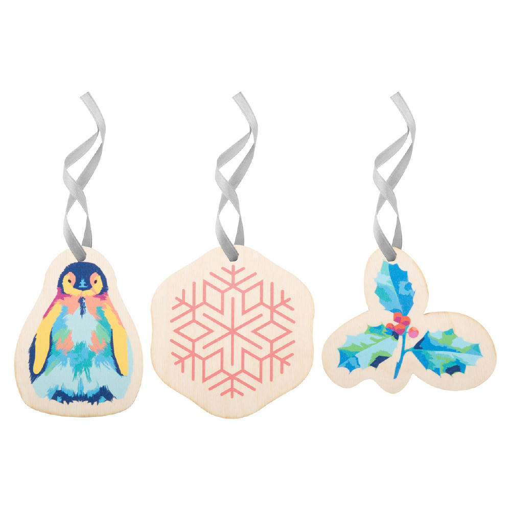 Product image Individueller Weihnachtsbaumschmuck CreaJul Wood Werbeartikel