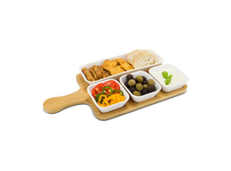 ROMINOX® Servierschalen // Quattro Bamboo Werbeartikel