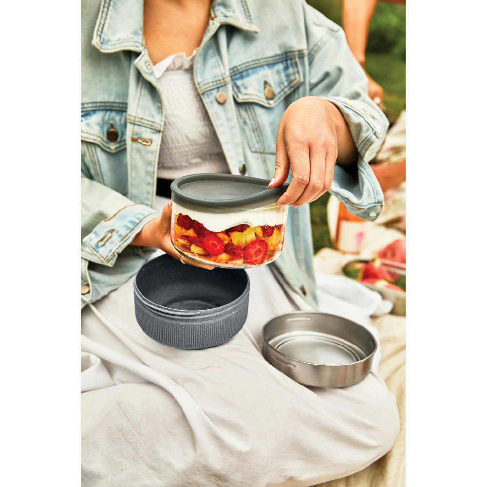 Black+Blum Glass Lunch Bowl 750ml Werbeartikel